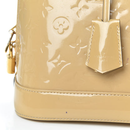 Louis Vuitton Vernis Alma MM Dune 7 of 15