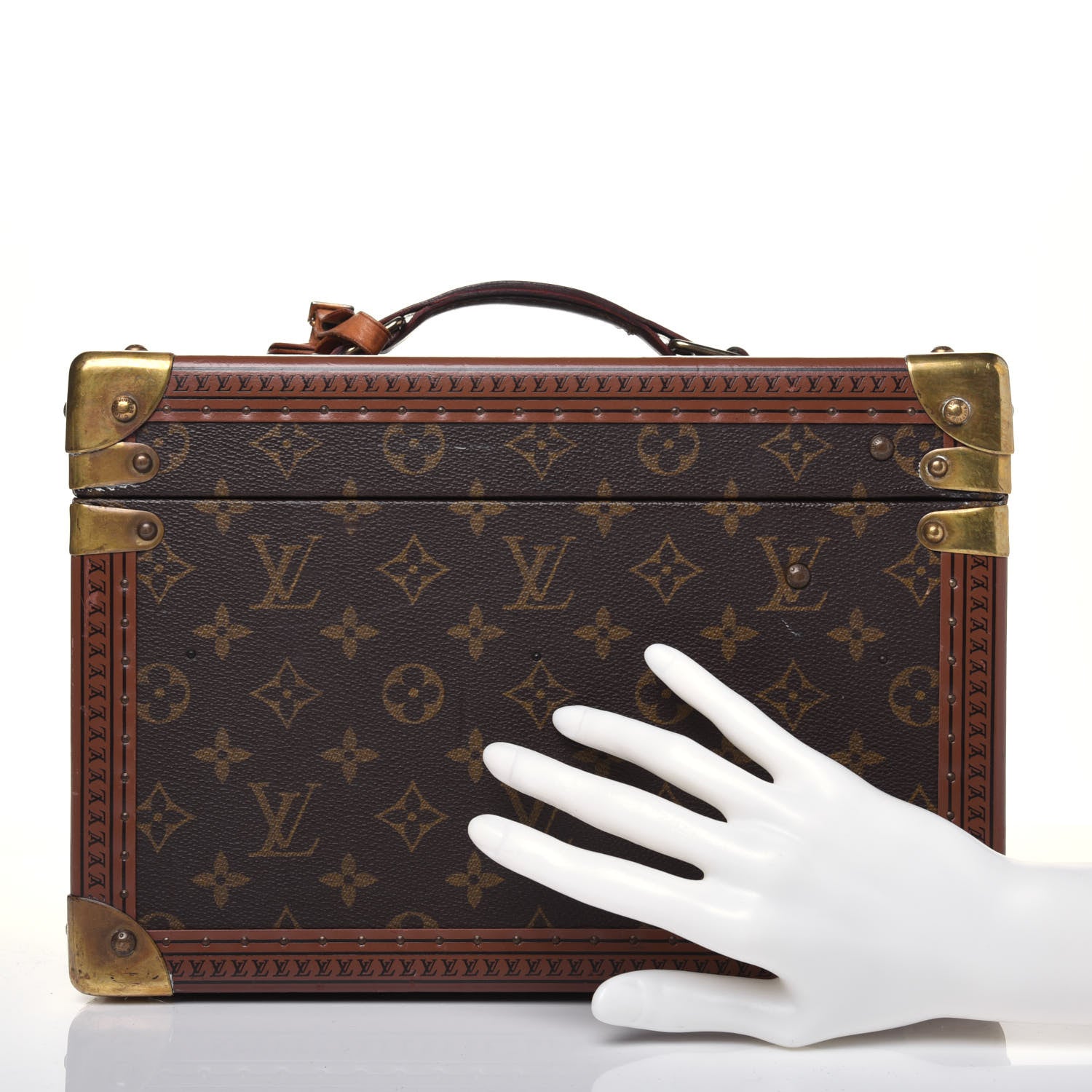 Louis Vuitton Monogram Boite Flacons Beauty Train Trunk Case 2 of 33