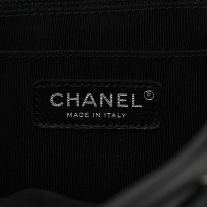 Chanel Calfskin Chevron Quilted Large Urban Spirit Backpack Black 5 of 16