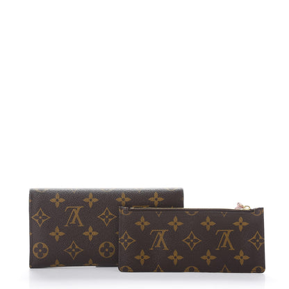 Louis Vuitton Monogram Josephine Wallet Rose Ballerine 6 of 11