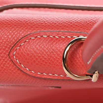 Hermes Epsom Kelly Retourne 35 Rose Jaipur Gold 34 of 36