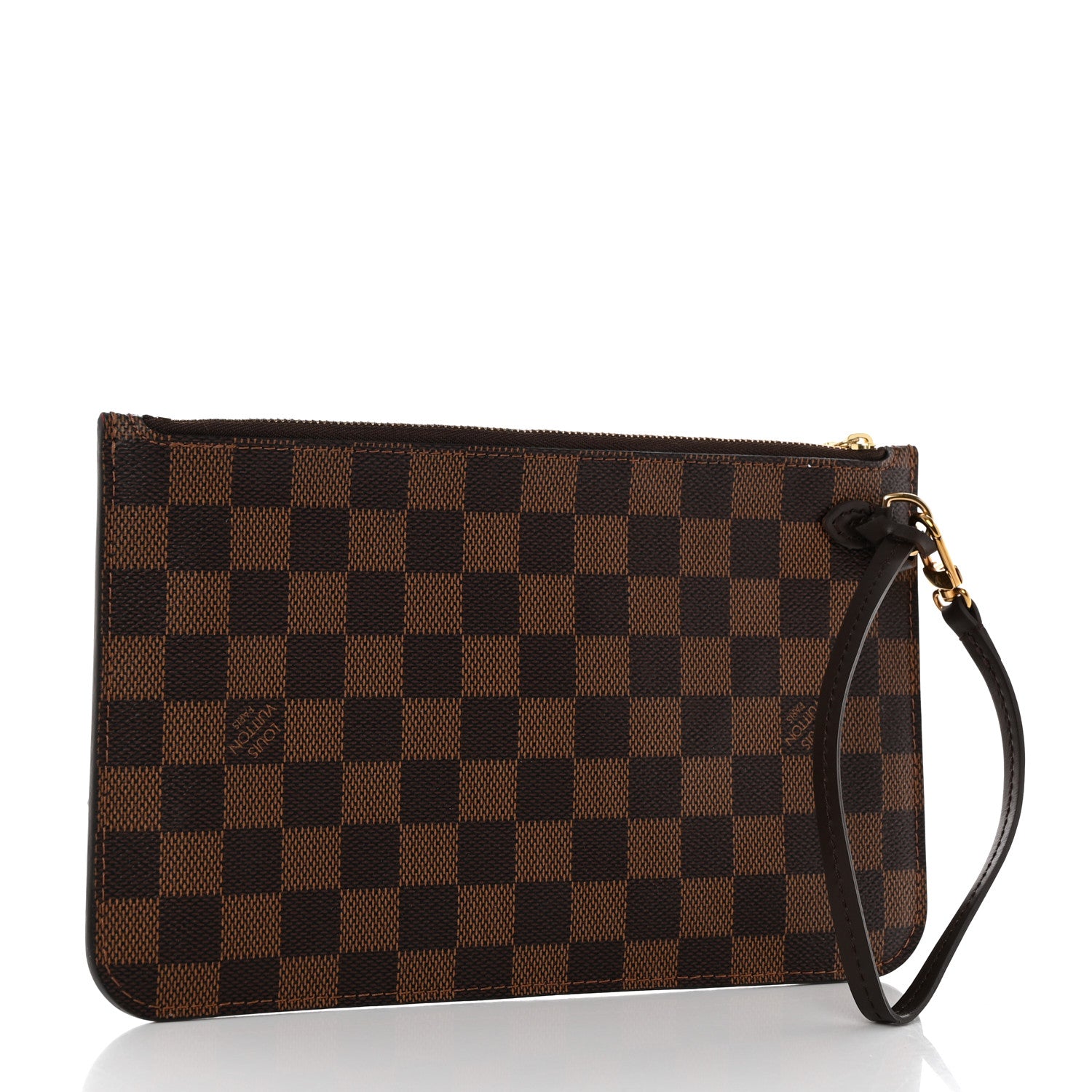 Louis Vuitton Damier Ebene Neverfull MM GM Pochette 3 of 7