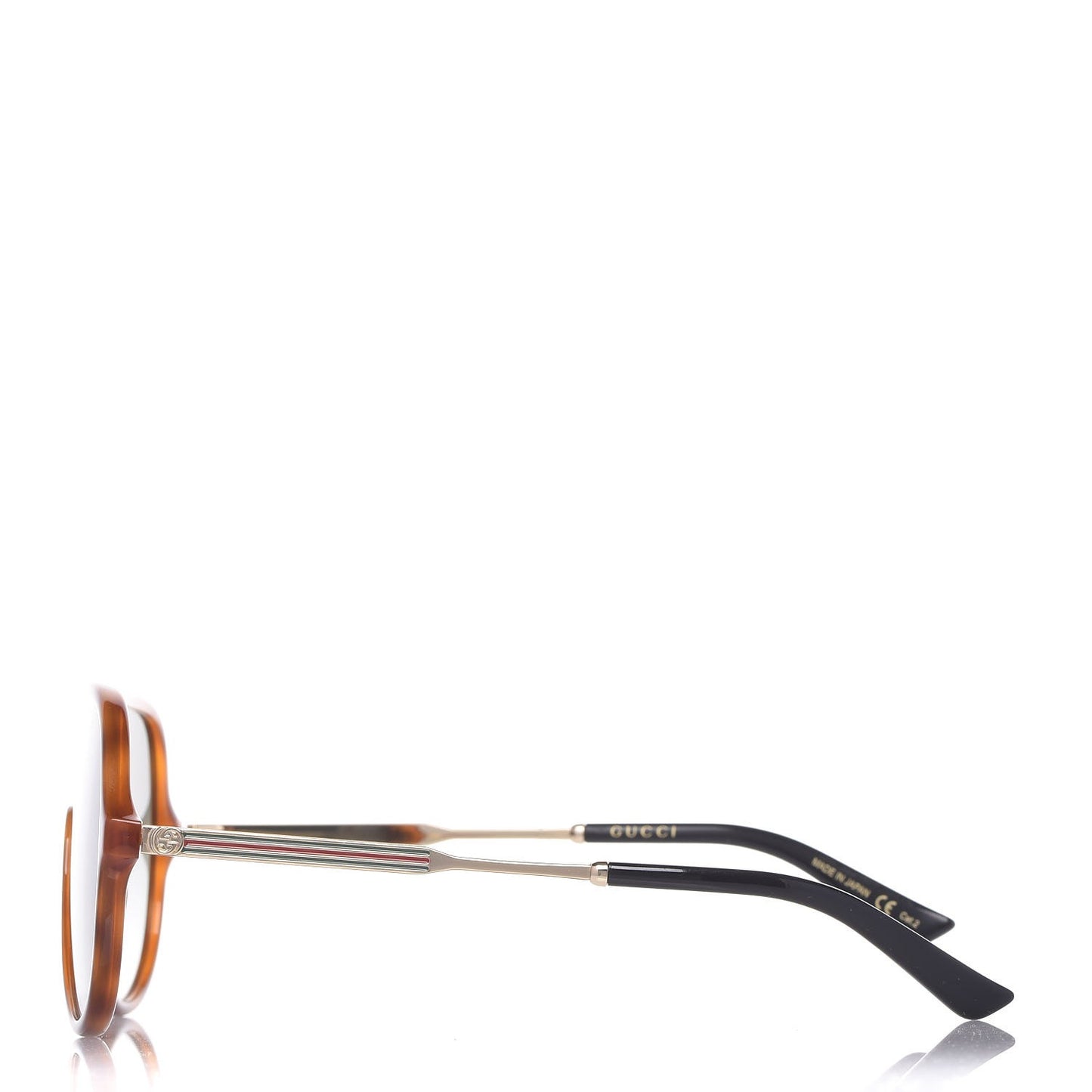 Shield Sunglasses GG0199S Tortoiseshell