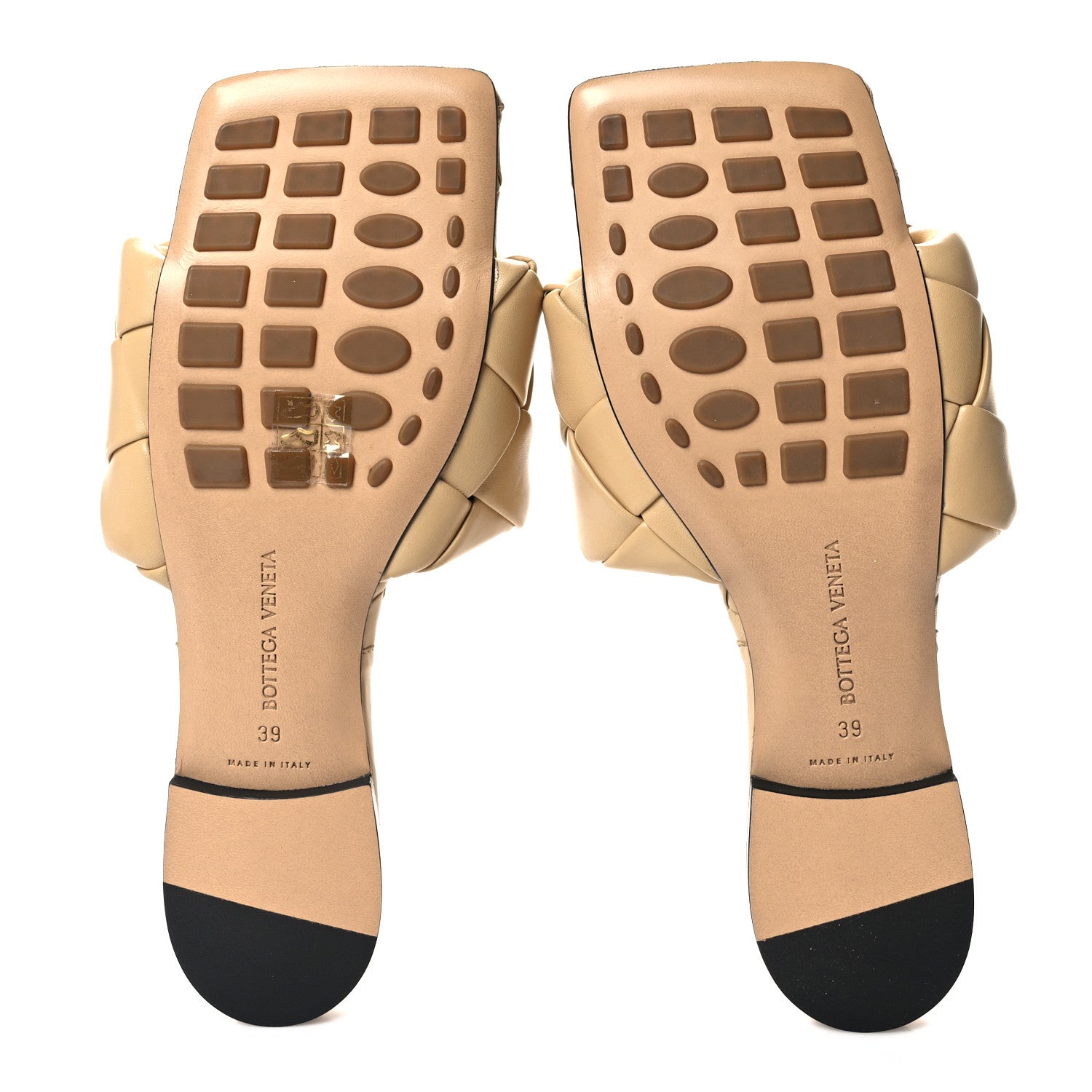 Bottega Veneta Nappa Maxi Intrecciato Lido Flat Sandals 39 Cane Sugar 5 of 7