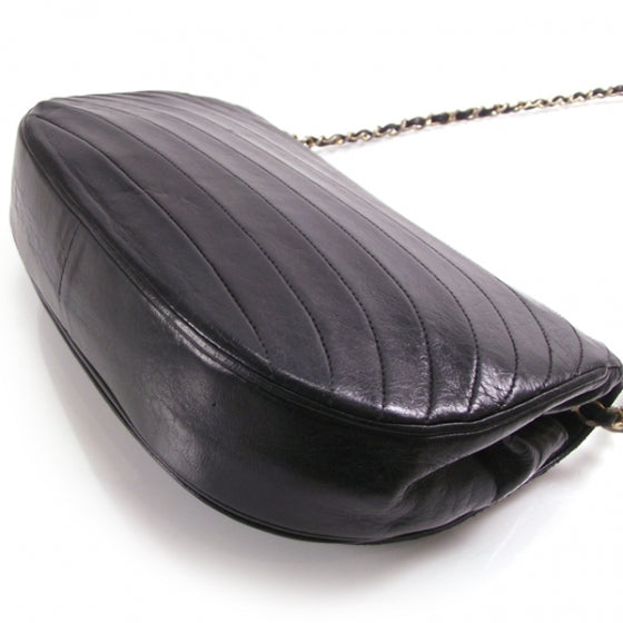 Chanel Lambskin CC Flap Chain Bag Black 6 of 13