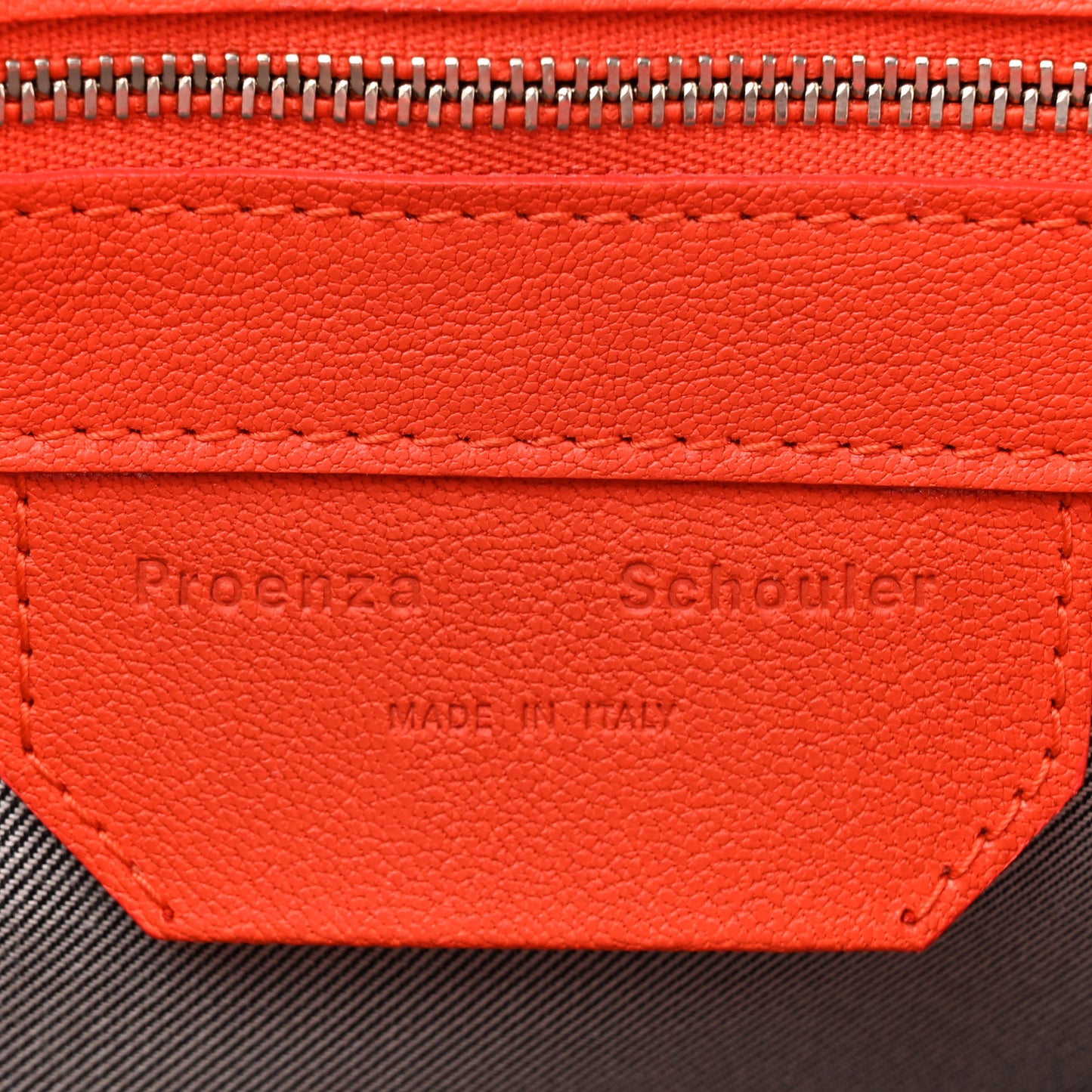 Lambskin Medium PS1 Satchel Orange