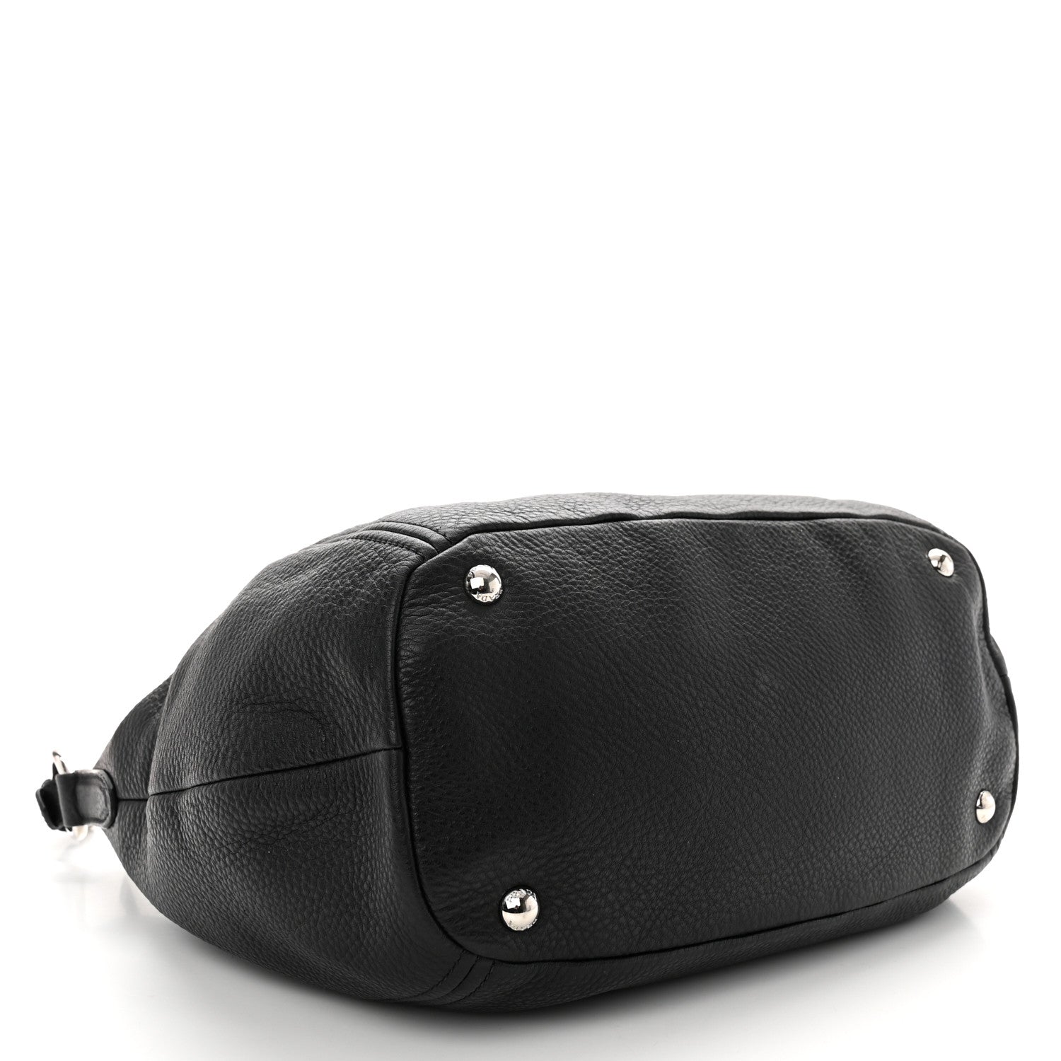Prada Vitello Phenix Hobo Black 4 of 11