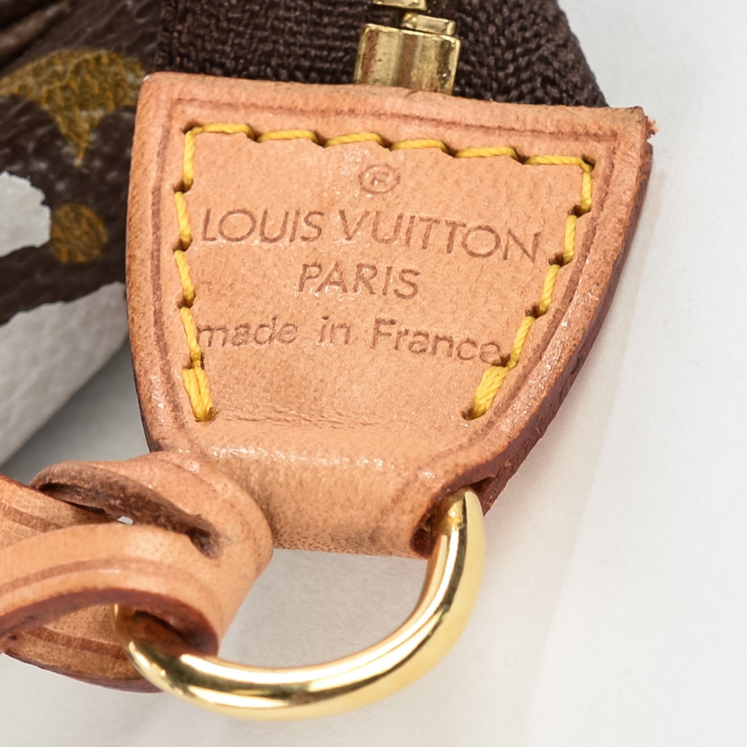 Louis Vuitton Monogram Graffiti Pochette Accessories Silver 5 of 7