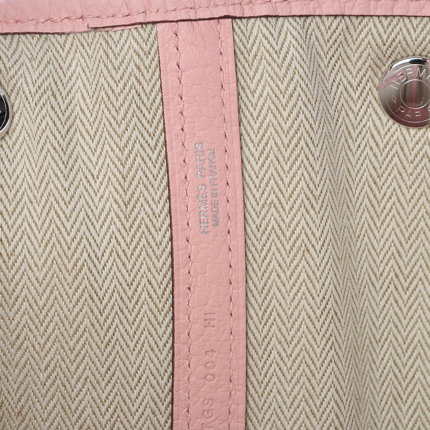 Hermes Vache Country Garden Party Tote 36 MM Rose Sakura 8 of 9