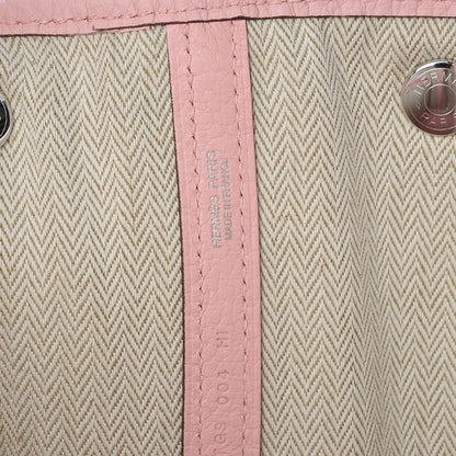 Hermes Vache Country Garden Party Tote 36 MM Rose Sakura 8 of 9