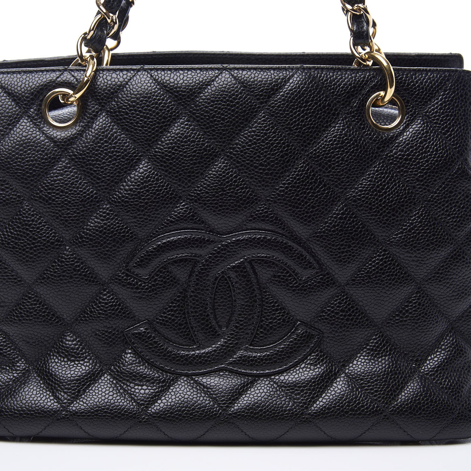 Chanel Caviar Quilted Petit Timeless Tote PTT Black 9 of 9