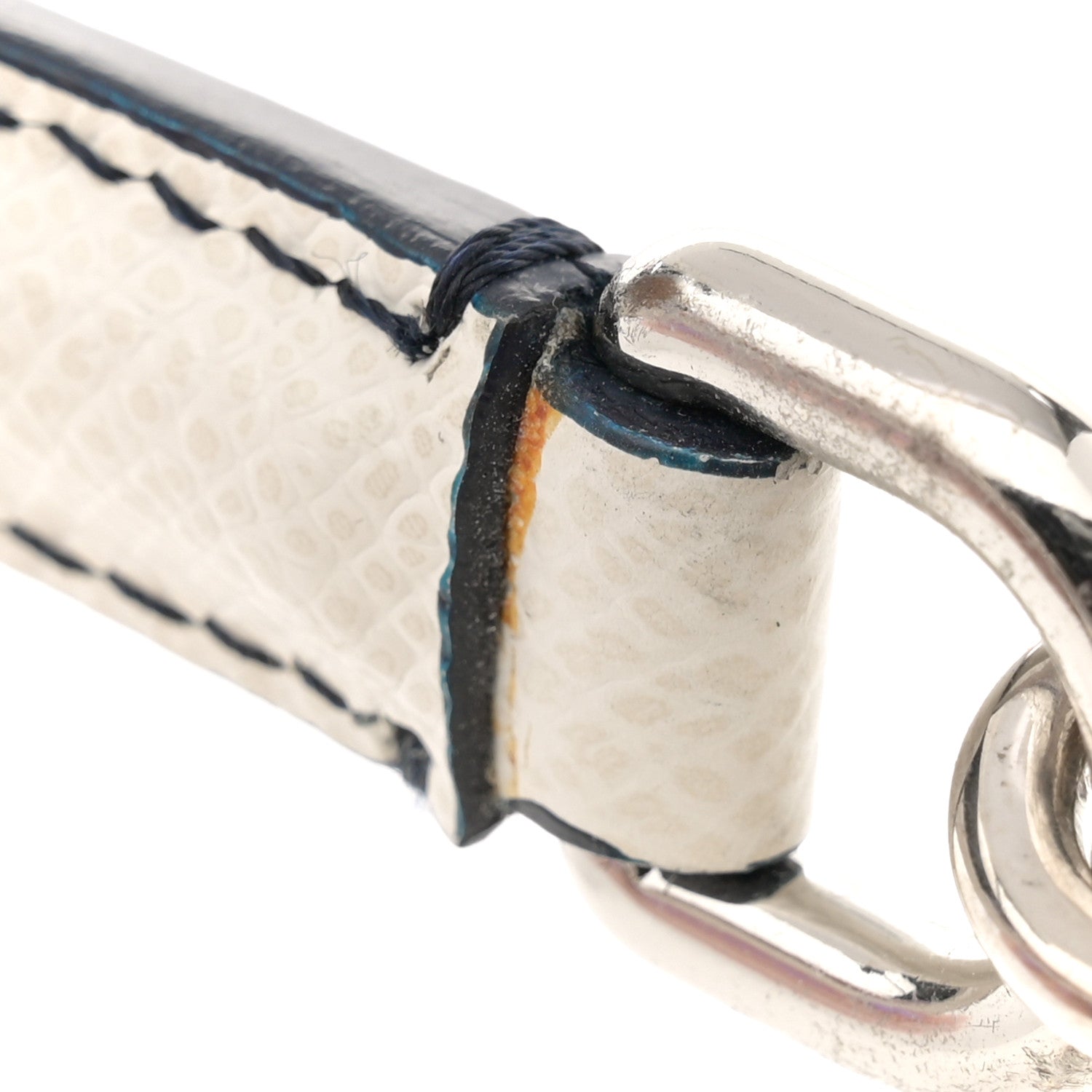 Dolce & Gabbana DOLCE GABBANA Dauphine Small Miss Sicily Anchor Satchel White Blue 13 of 13