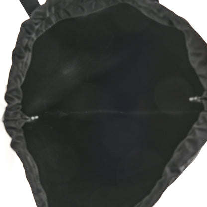 Valentino Garavani Nylon VLogo Drawstring Backpack Black 5 of 12