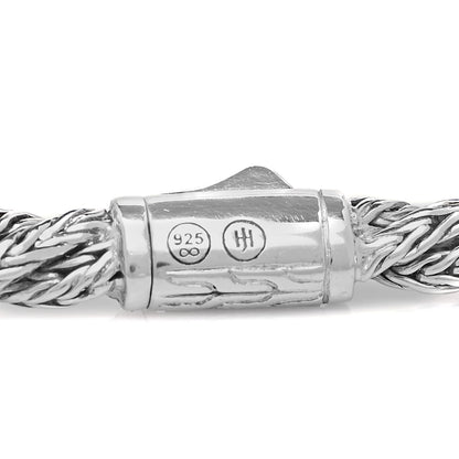 John Hardy Sterling Silver Black Sapphire 4mm Classic Chain Bracelet 4 of 5