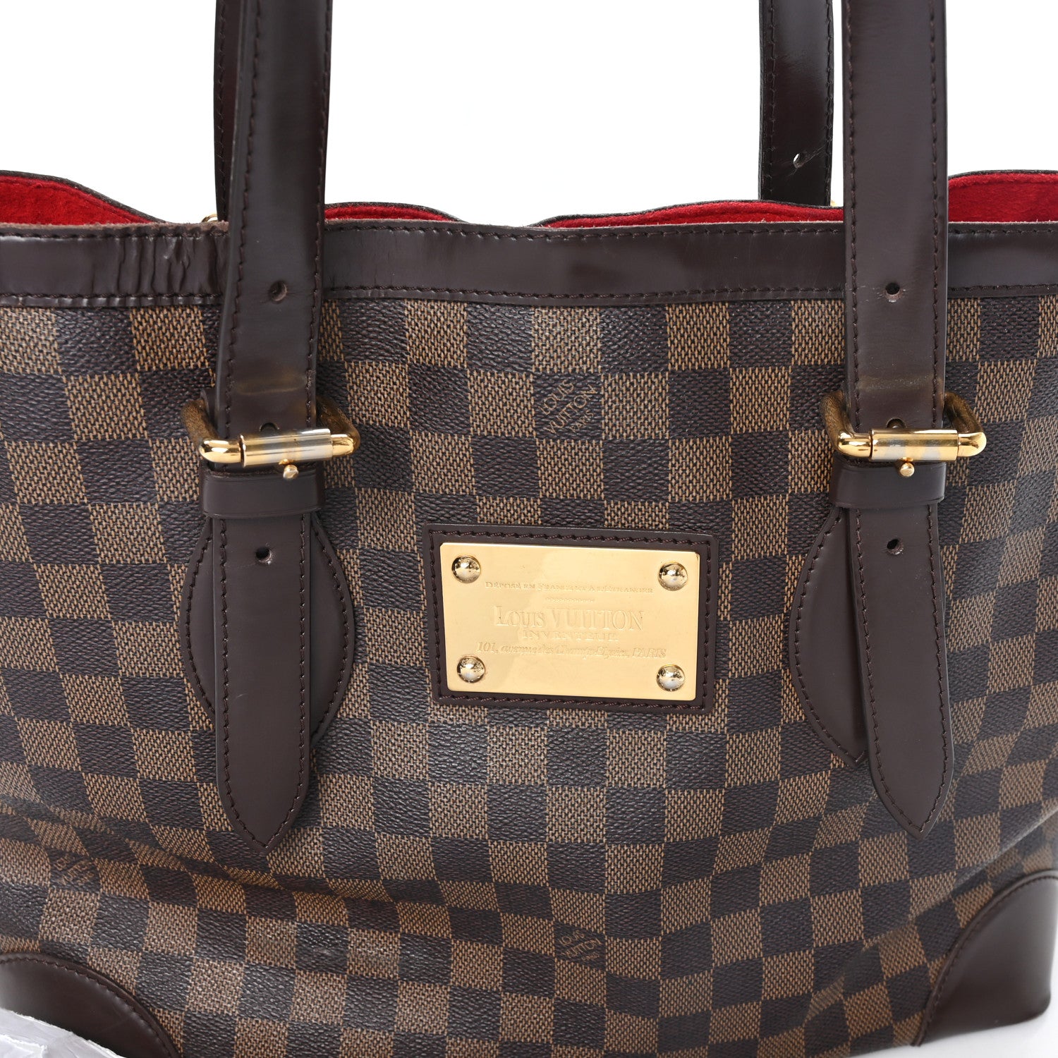 Louis Vuitton Damier Ebene Hampstead MM 7 of 13