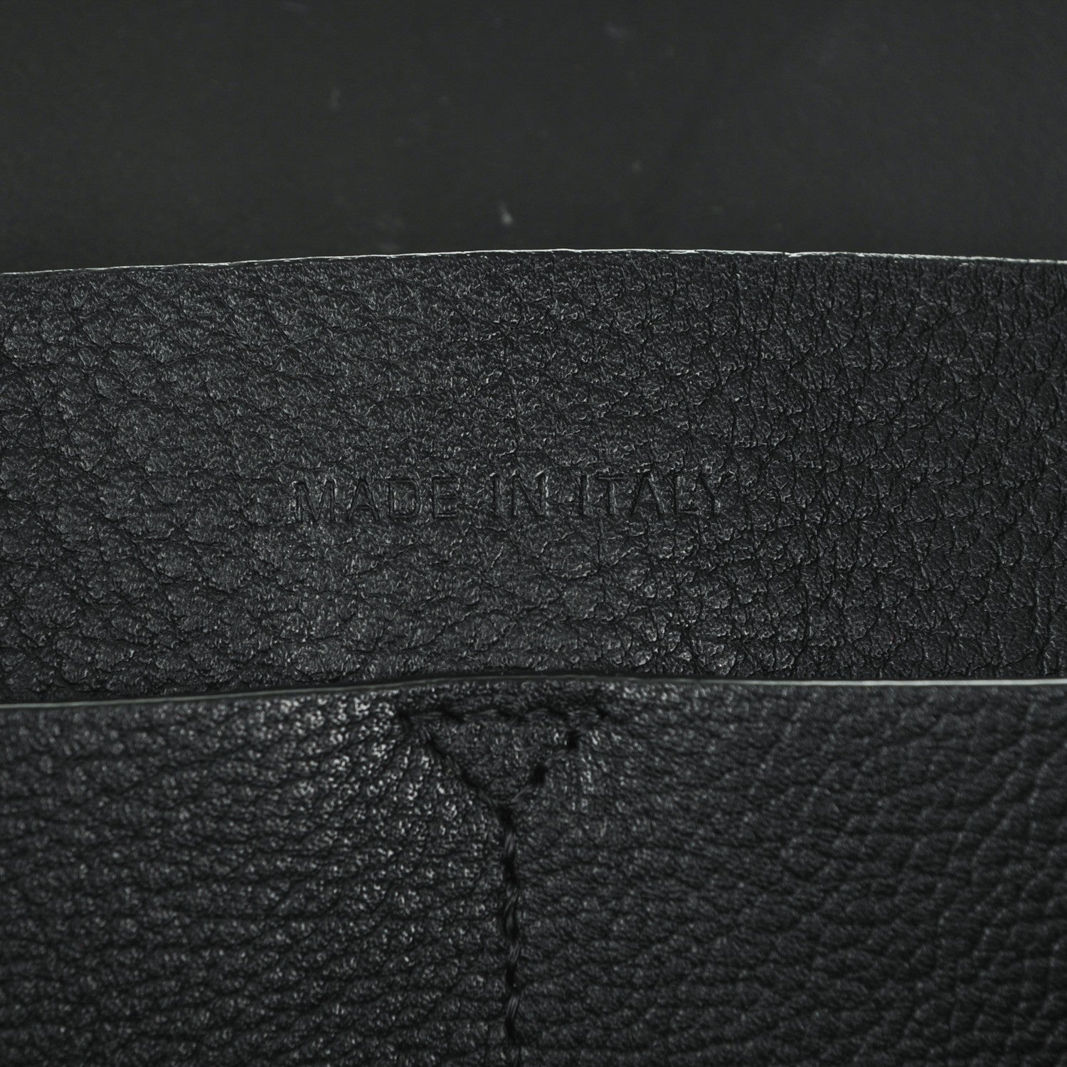 Christian Dior Supple Grained Calfskin Large Open Bar Tote Black 9 of 12