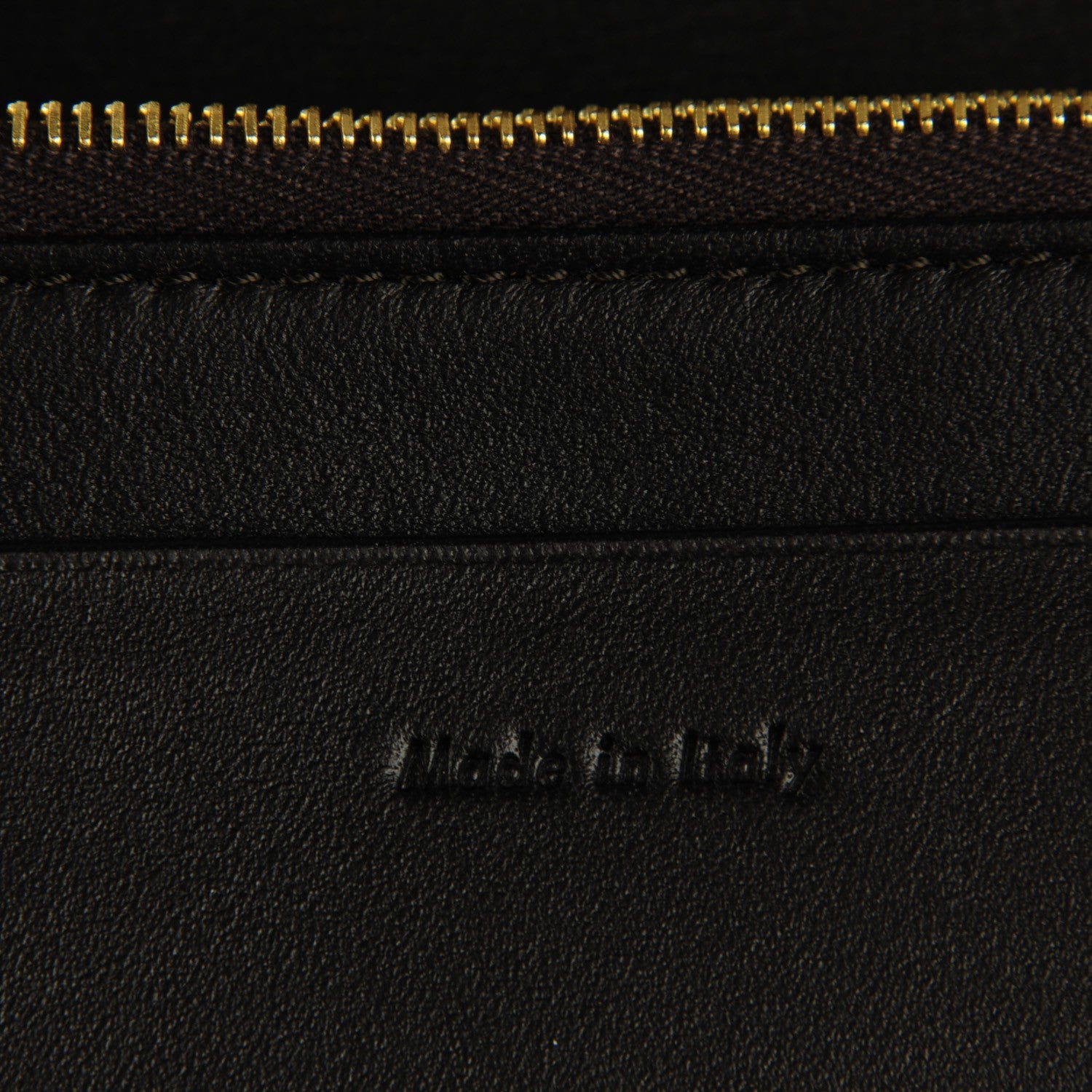 Celine Smooth Calfskin Pocket Tri-Fold Multifunction Envelope Flap Wallet Dark Rust 5 of 8