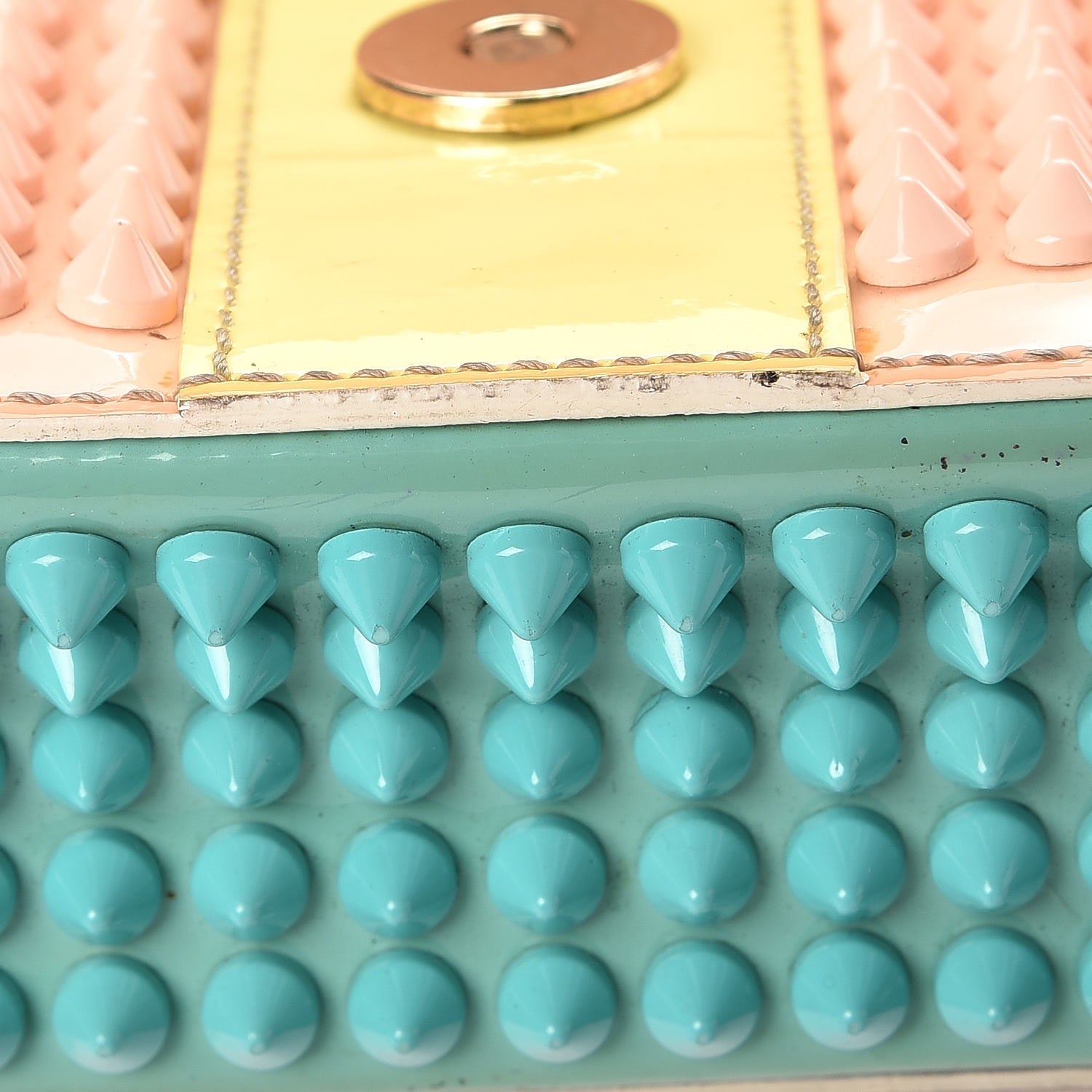 Christian Louboutin Patent Spiked Sweety Charity Crossbody Bag Multicolor 11 of 17