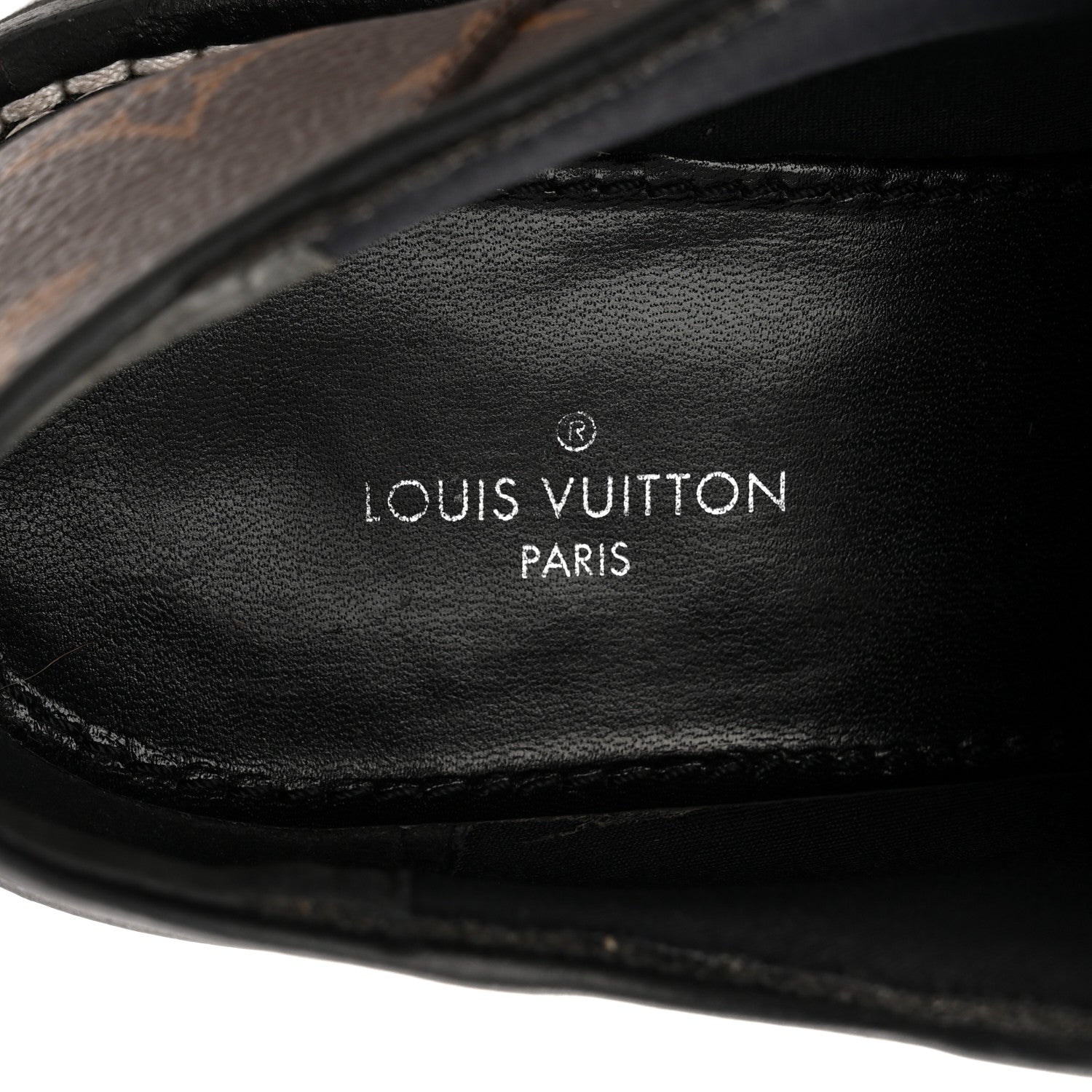 Louis Vuitton Monogram Calfskin Beaubourg Platform Derby Shoes 37.5 Brown 8 of 10