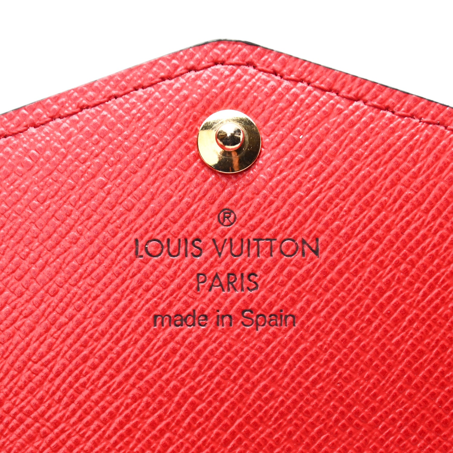 Louis Vuitton Monogram Sarah Wallet NM Coquelicot 6 of 7