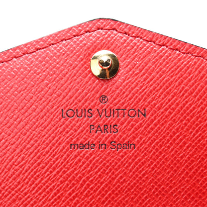 Louis Vuitton Monogram Sarah Wallet NM Coquelicot 6 of 7