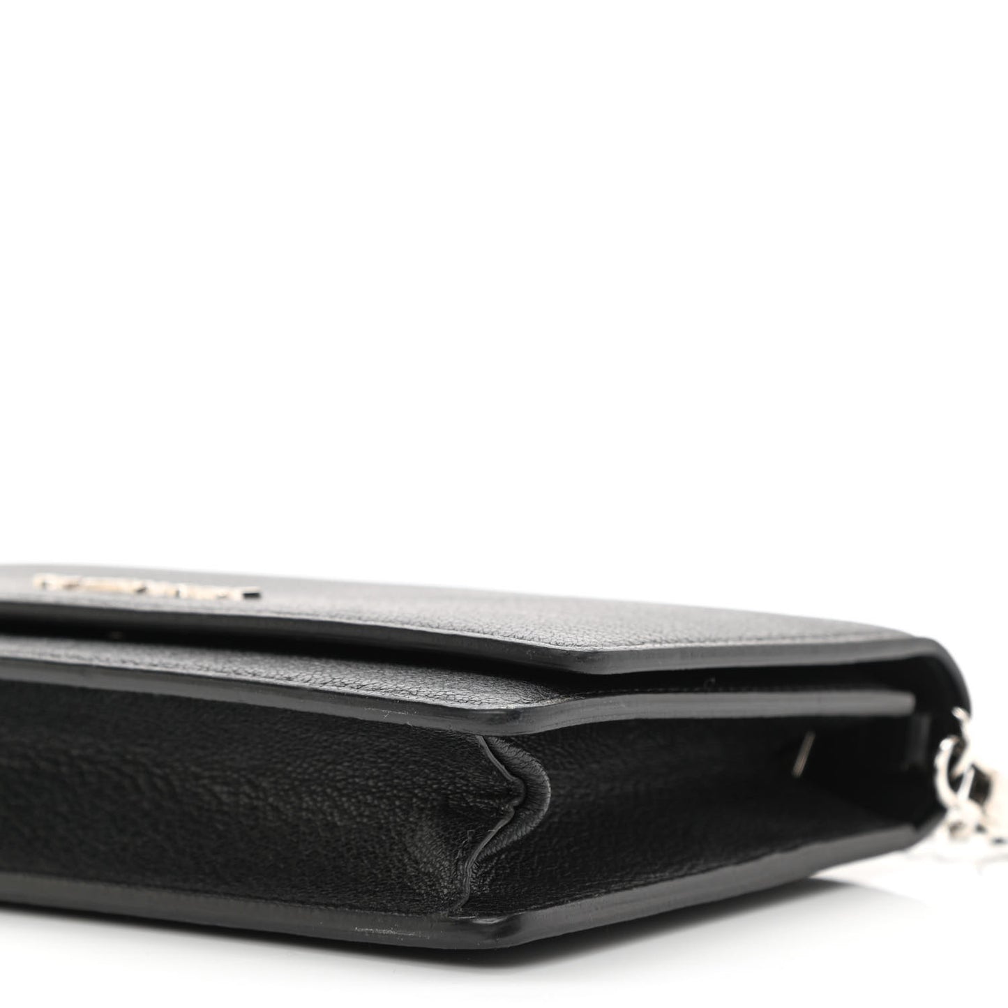 Sugar Goatskin Pandora Chain Wallet Black