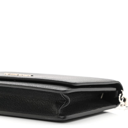 Givenchy Sugar Goatskin Pandora Chain Wallet Black 11 of 12