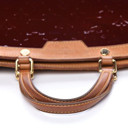 Louis Vuitton Vernis Brea MM Rouge Fauviste 9 of 17