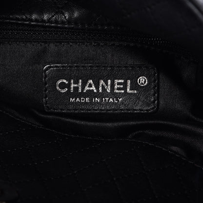 Chanel Lambskin Large Soft and Chain Hobo Black 6 of 8
