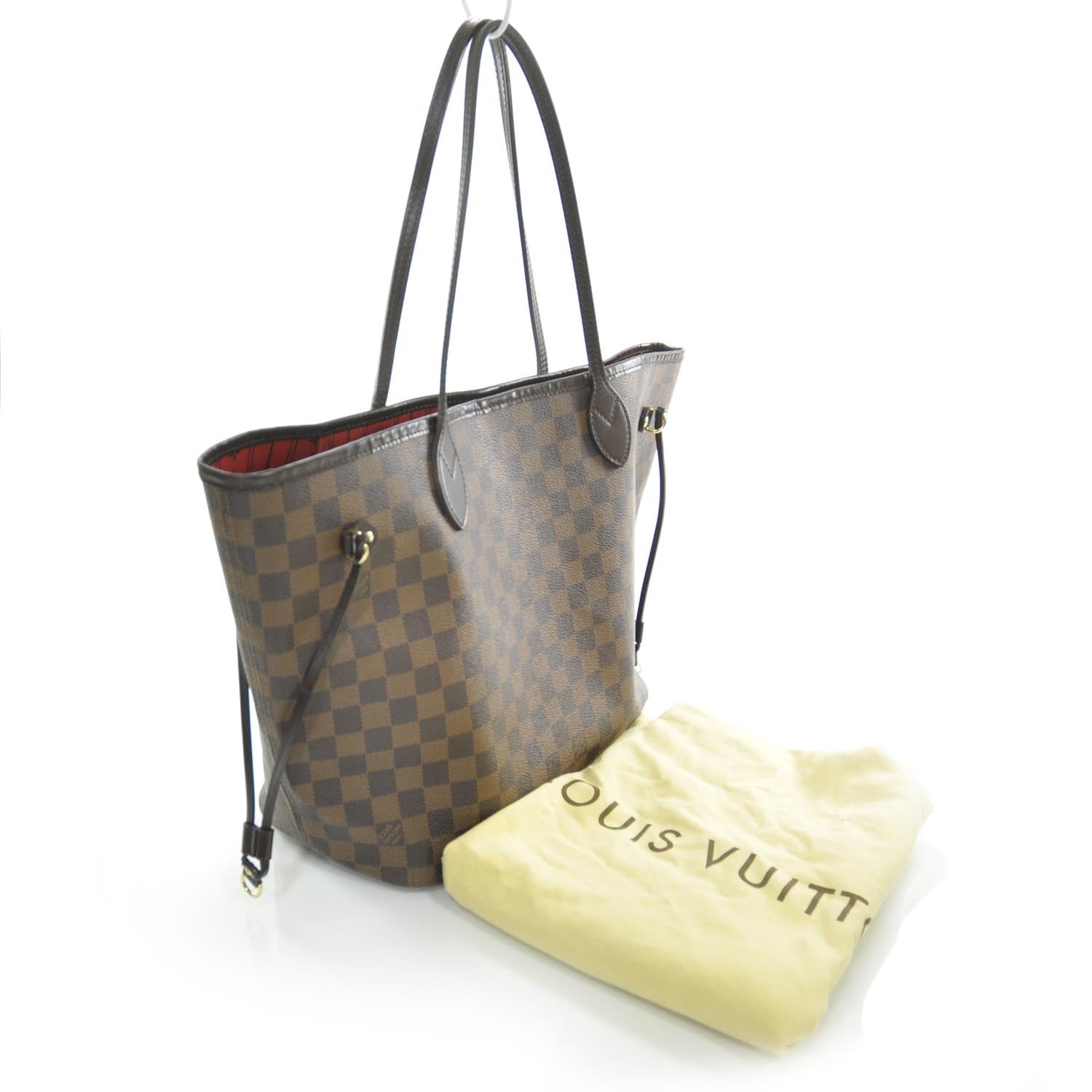 Louis Vuitton Damier Ebene Neverfull MM 3 of 9