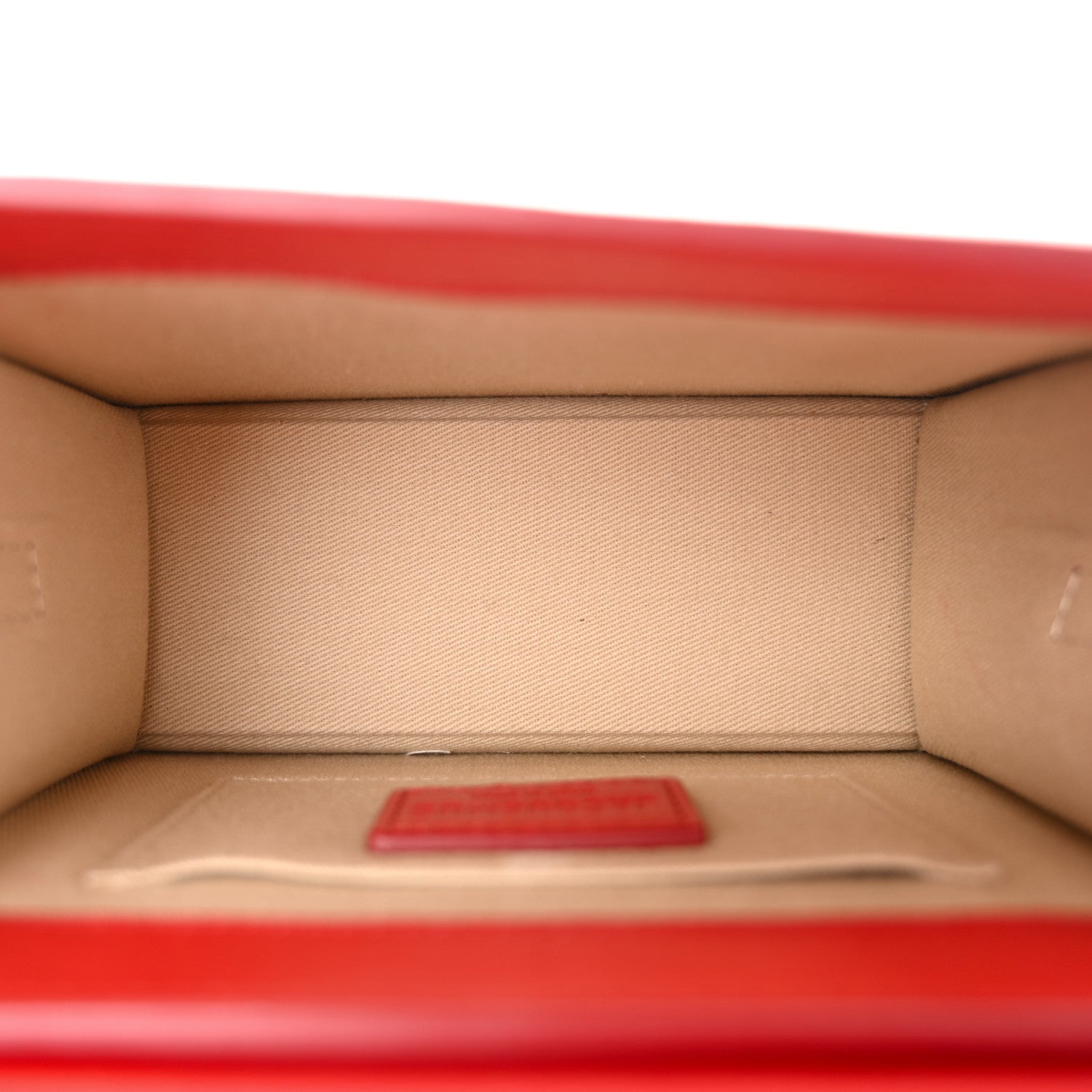 Jacquemus Smooth Calfskin Le Chiquito Noeud Red 5 of 9