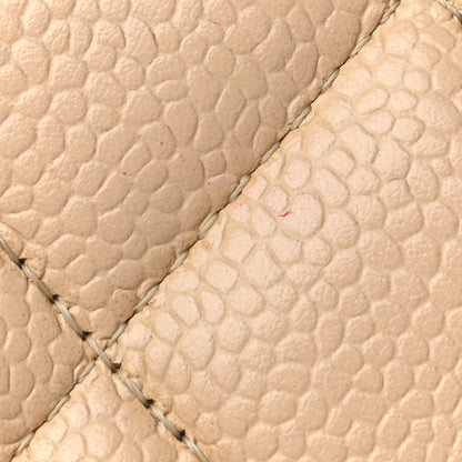 Chanel Caviar Quilted Jumbo Single Flap Beige Clair 13 of 13