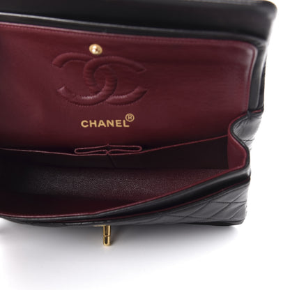 Chanel Lambskin Quilted Small Double Flap Black 5 of 13