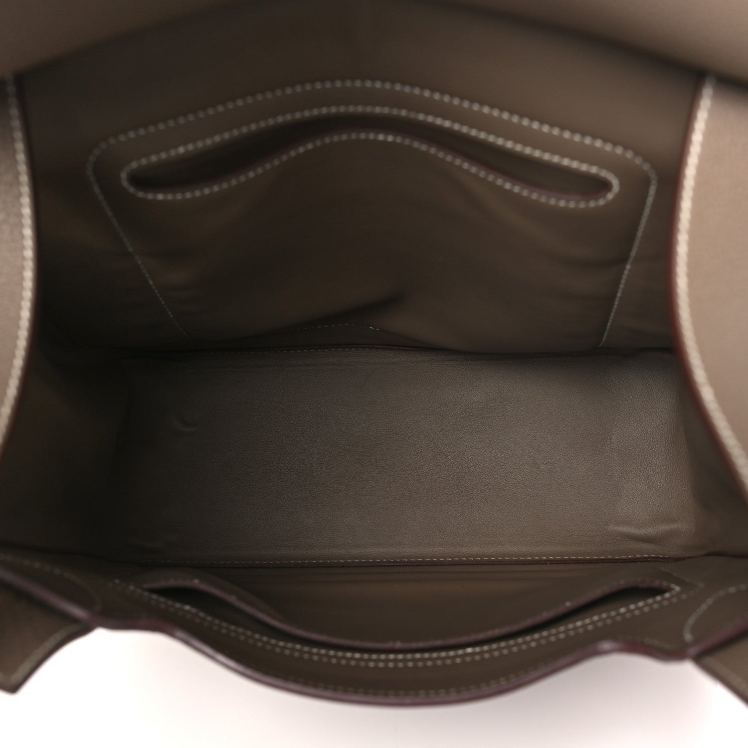 Hermes Togo Mali-Selle PM Messenger Bag Etoupe 5 of 10