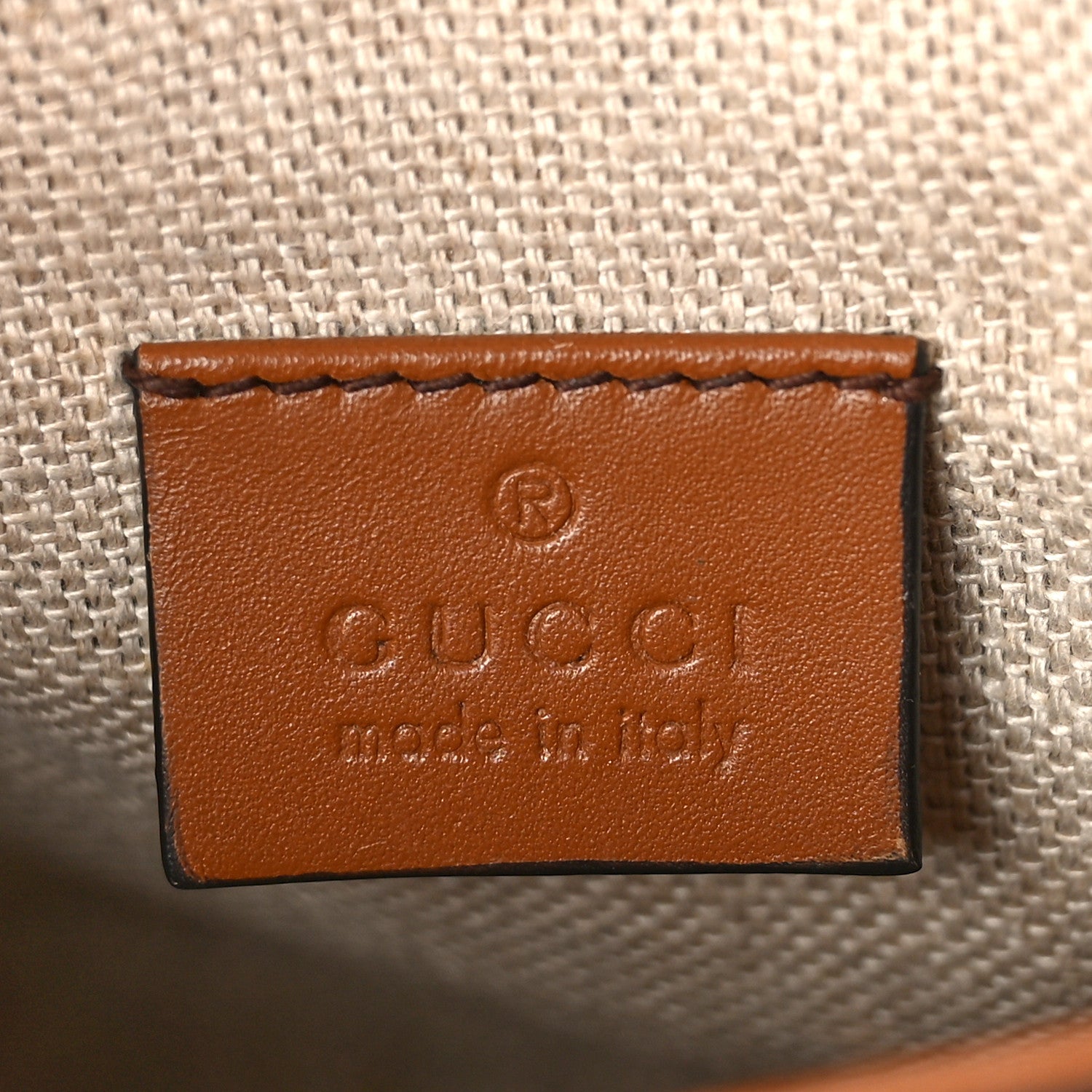 Gucci Monogram Small Lady Web Shoulder Bag Beige Cuir 6 of 12