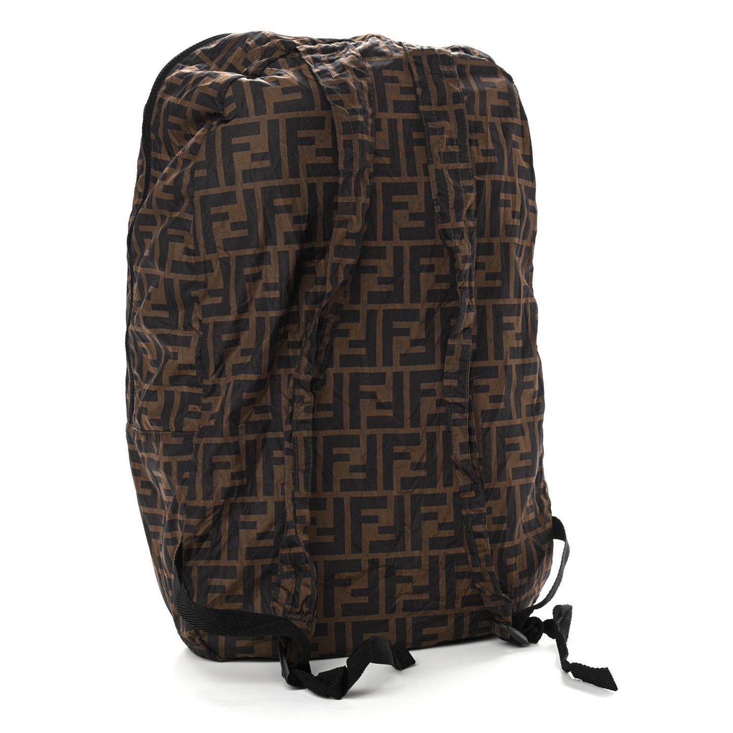 Calfskin FF 1974 Embossed Help Bag Maya Black
