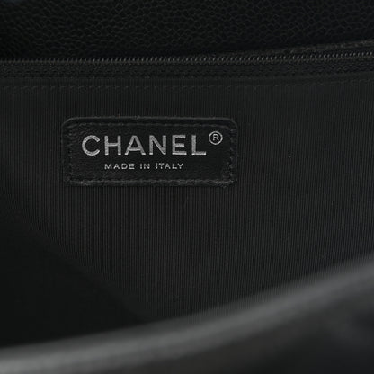 Chanel Caviar Quilted Flap Tote Black 6 of 11