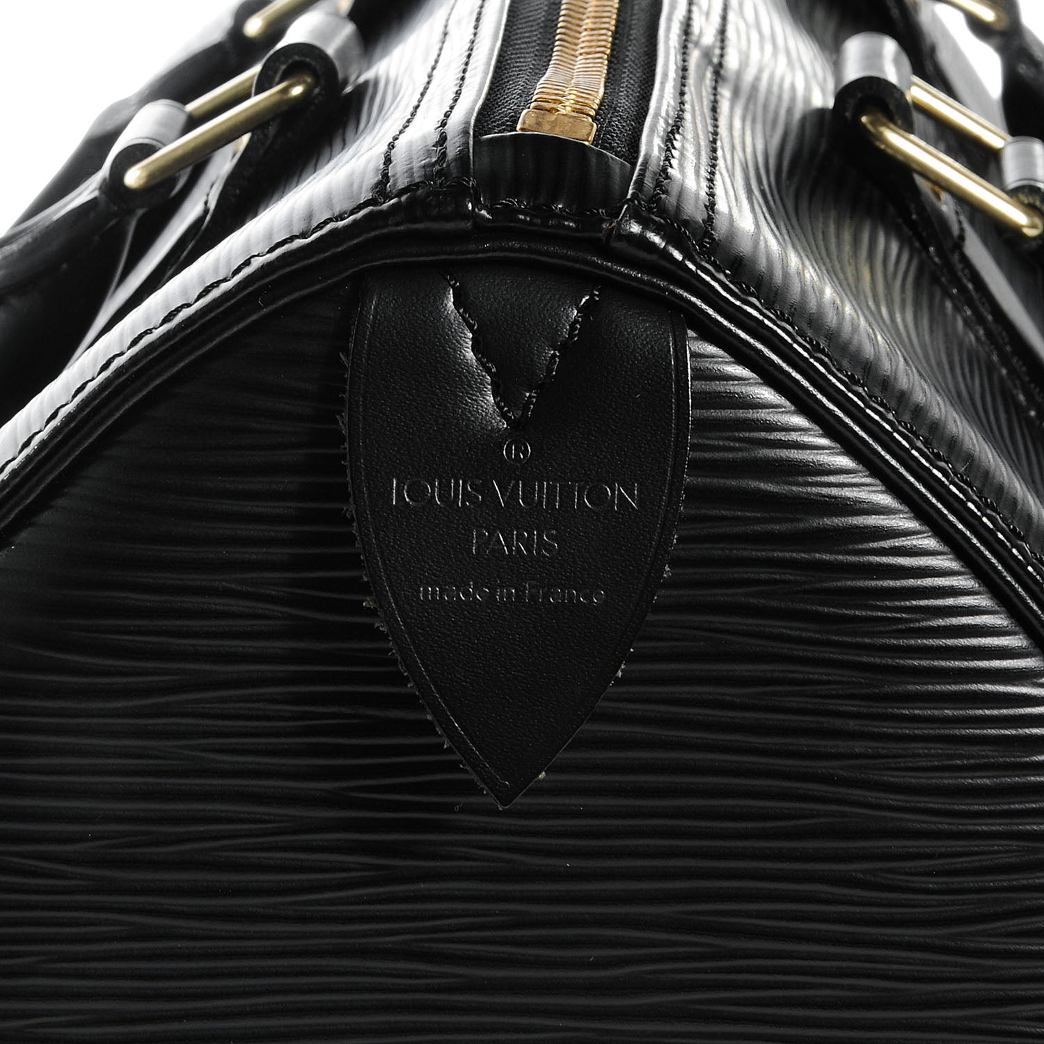 Louis Vuitton Epi Speedy 25 Black 7 of 7