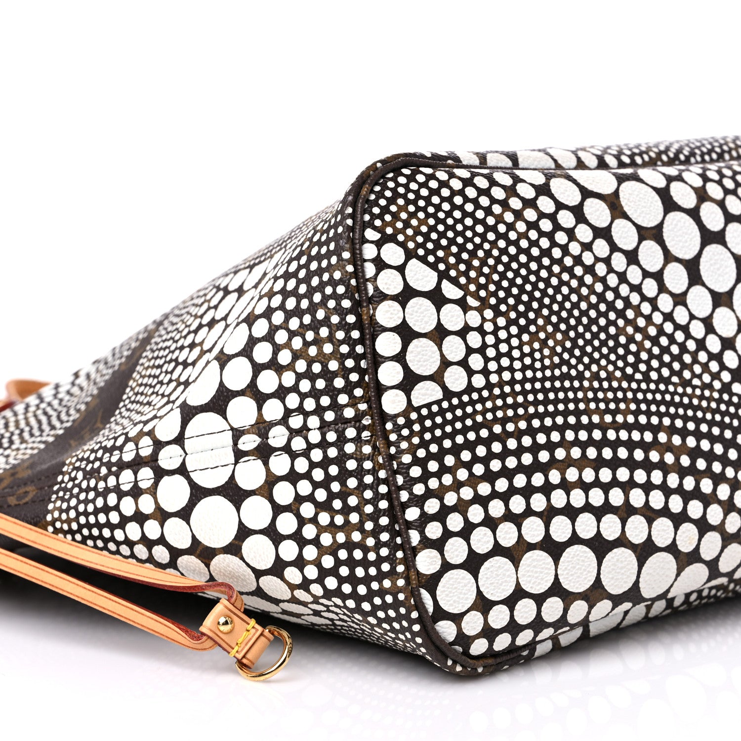 Louis Vuitton Monogram Kusama Waves Neverfull MM White 8 of 14