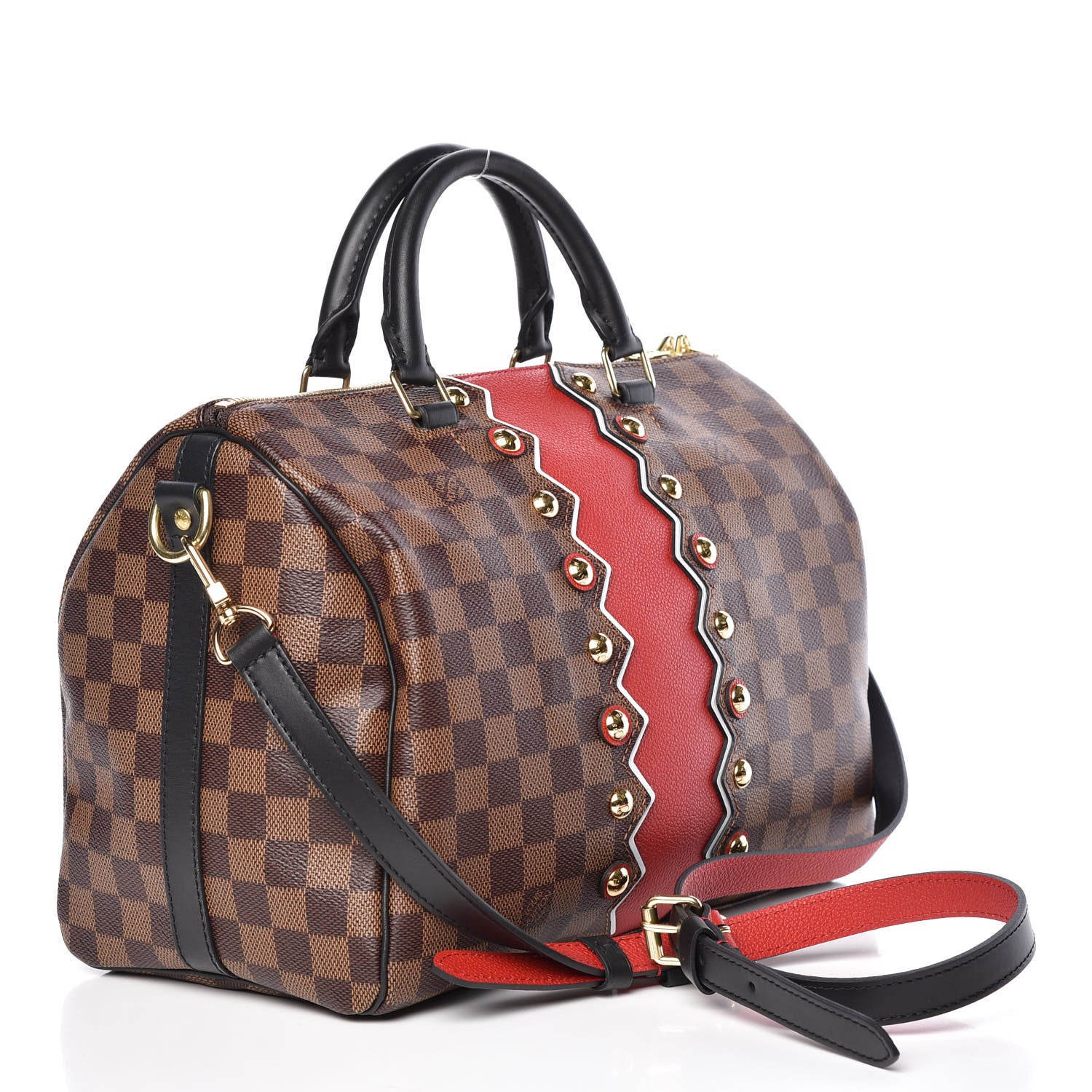 Louis Vuitton Damier Ebene Karakoram Speedy Bandouliere 30 3 of 11