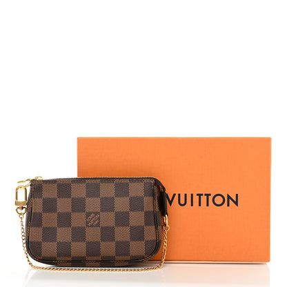 Louis Vuitton Damier Ebene Mini Pochette Accessories 9 of 9