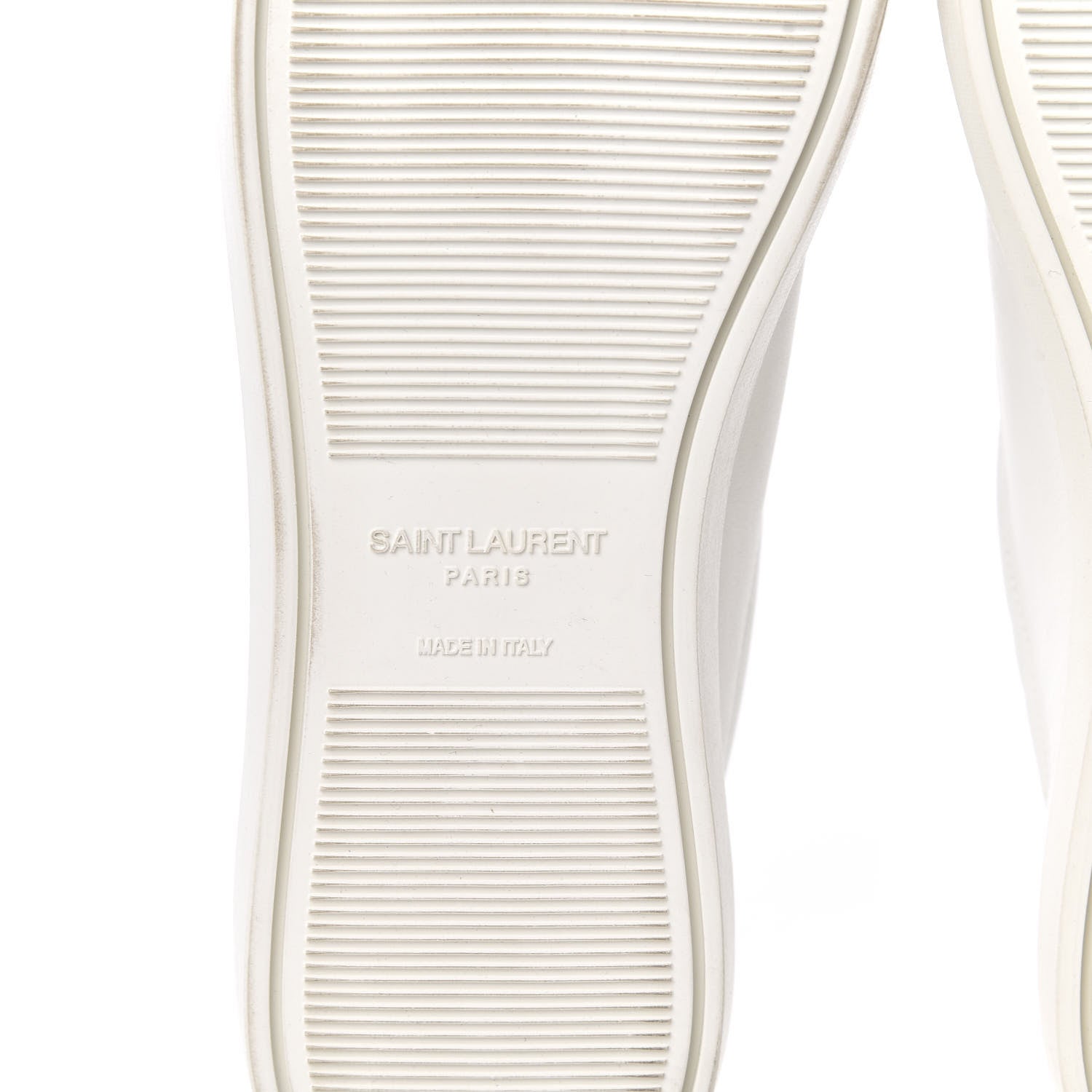 Saint Laurent Calfskin Mens Andy Low Top Sneakers 41 White 6 of 11