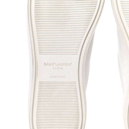 Saint Laurent Calfskin Mens Andy Low Top Sneakers 41 White 6 of 11