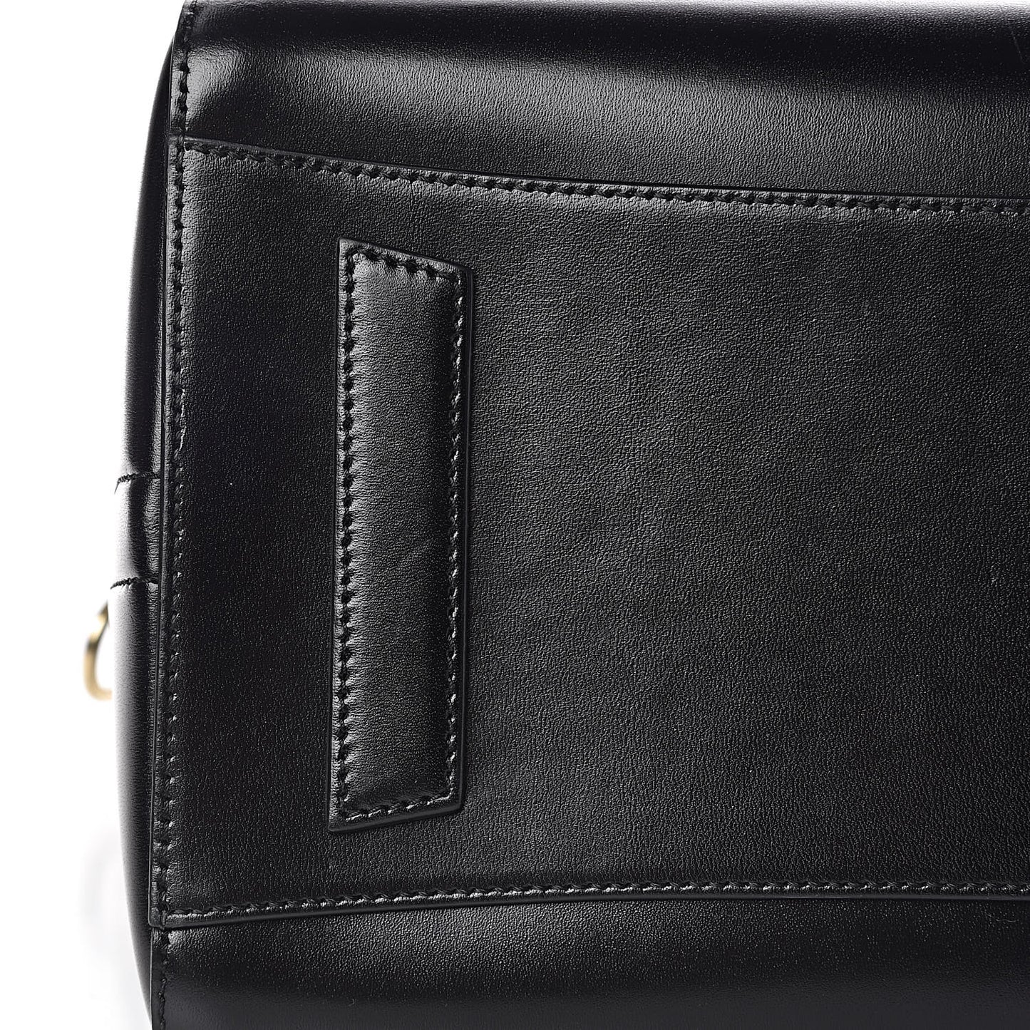 Shiny Lord Calfskin Medium Antigona Black