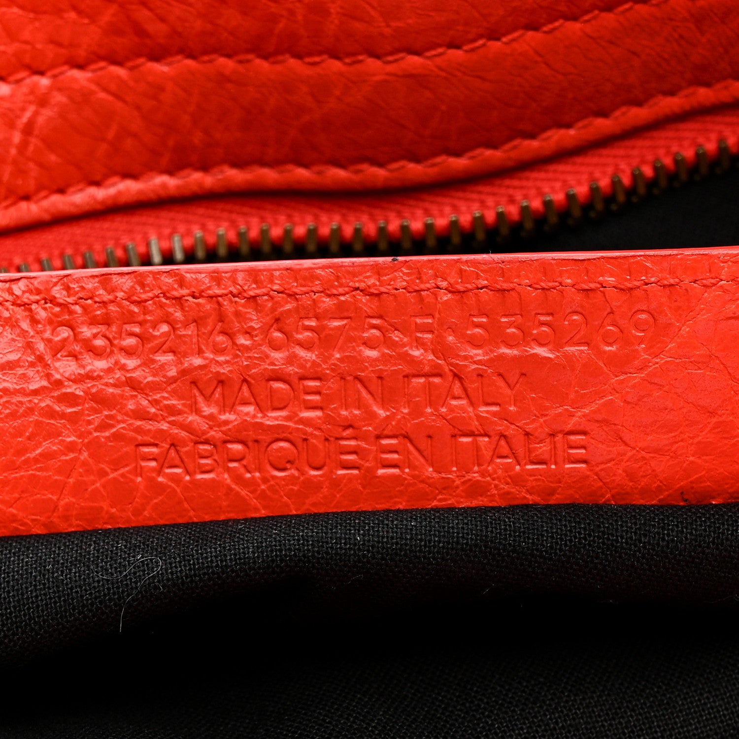 Balenciaga Agneau Classic Hardware Velo Rouge Coquelicot Rouge Braise 8 of 11