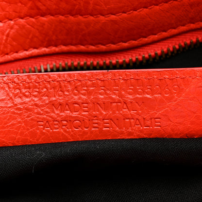 Balenciaga Agneau Classic Hardware Velo Rouge Coquelicot Rouge Braise 8 of 11