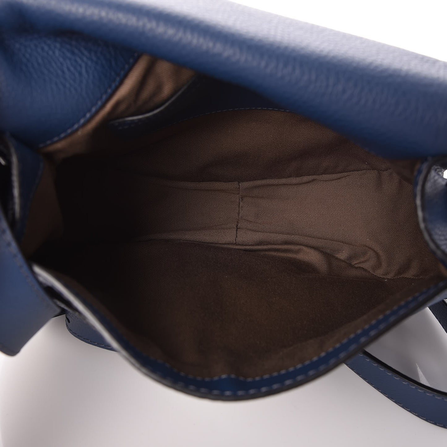Calfskin Medium Marcie Round Crossbody Bag Royal Navy