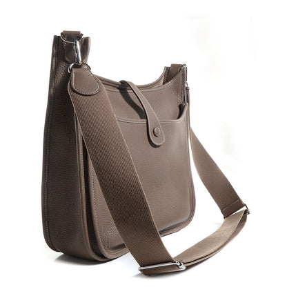 Hermes Taurillon Clemence Evelyne III GM Etoupe 3 of 13