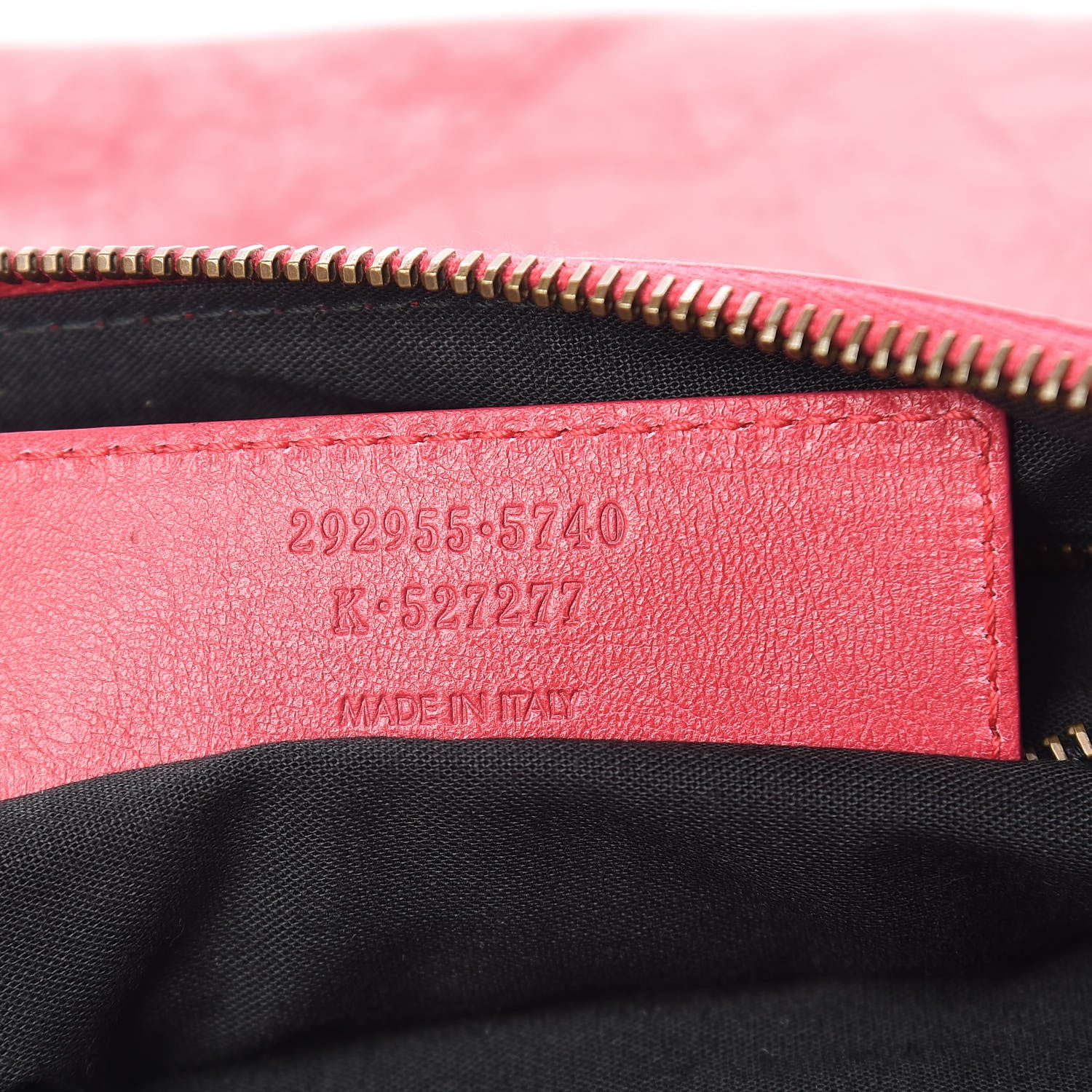Balenciaga Agneau Classic Hardware Flat Handle Clutch Rose Thulian 7 of 9
