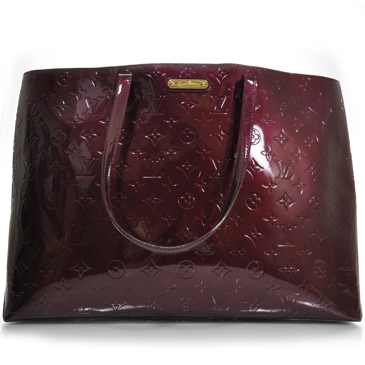 Louis Vuitton Vernis Wilshire GM Rouge Fauviste 1 of 9